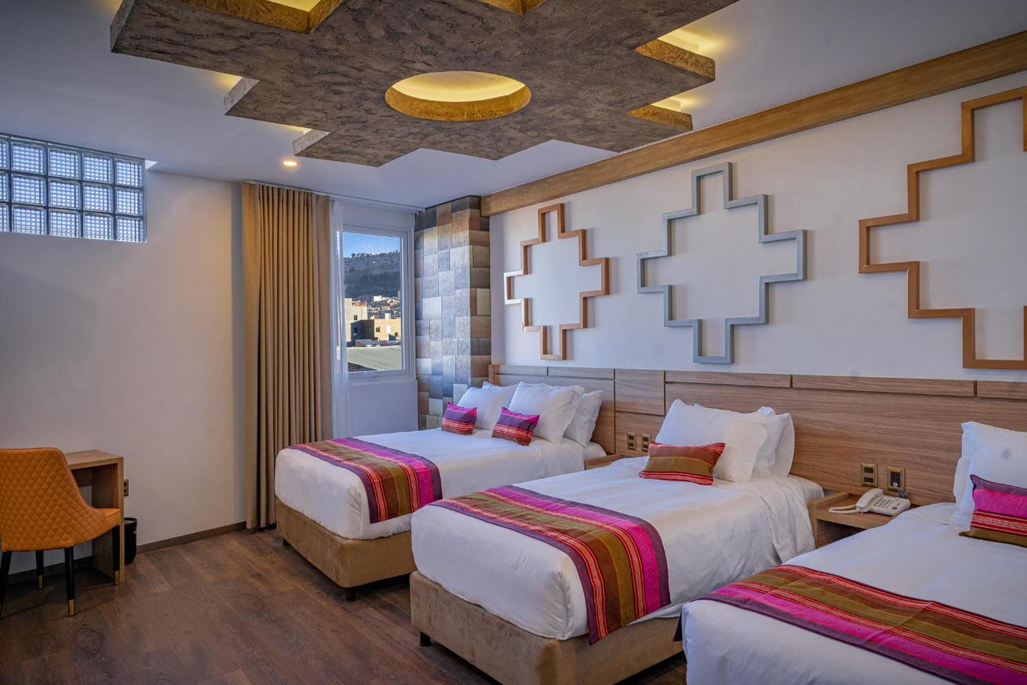 Illampu Art Boutique Hotel لاباز المظهر الخارجي الصورة