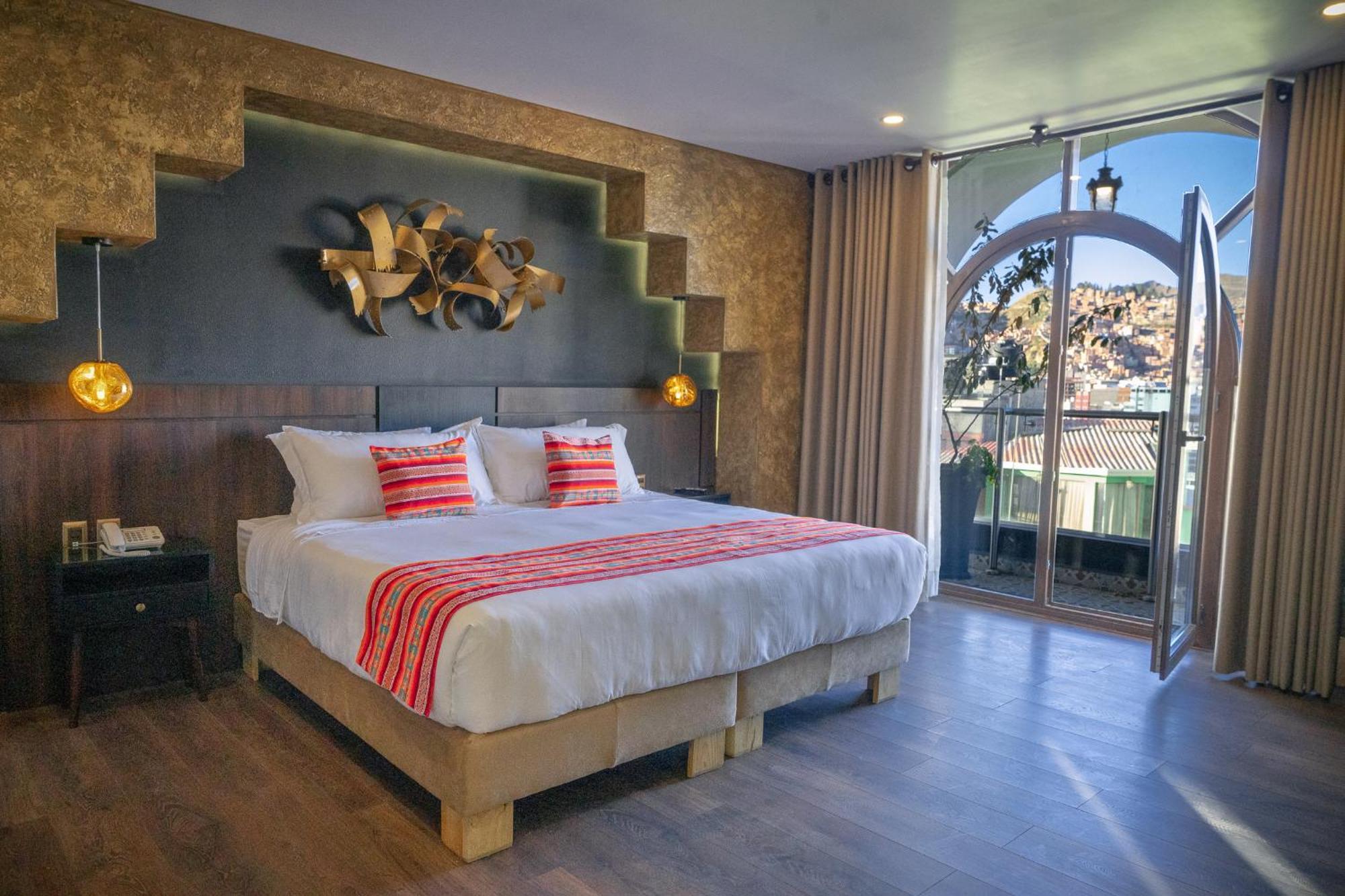 Illampu Art Boutique Hotel لاباز المظهر الخارجي الصورة