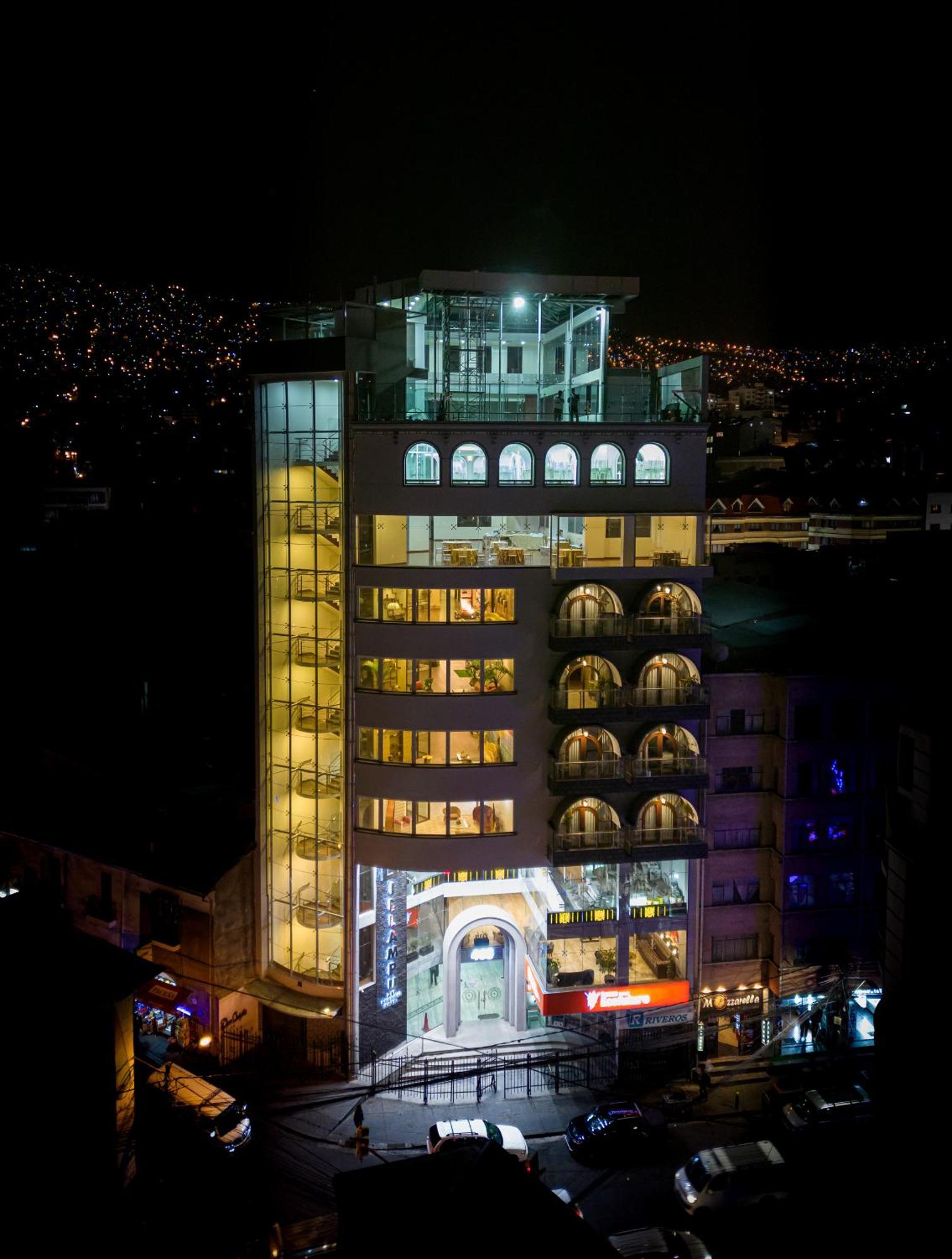 Illampu Art Boutique Hotel لاباز المظهر الخارجي الصورة